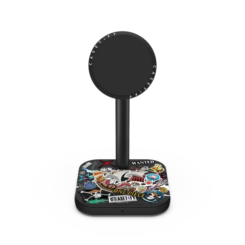 ONE PIECE 25th Straw Hat Crew Sticker 2-in-1 Charging Stand