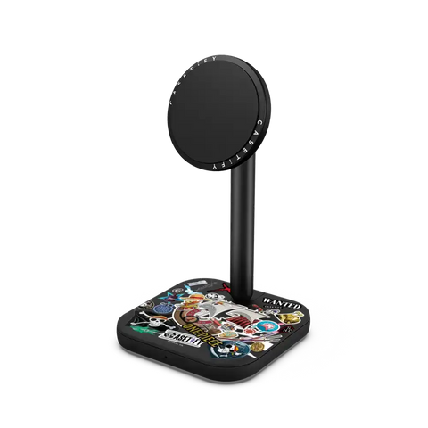 ONE PIECE 25th Straw Hat Crew Sticker 2-in-1 Charging Stand
