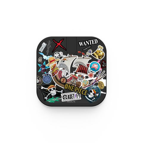 ONE PIECE 25th Straw Hat Crew Sticker 2-in-1 Charging Stand