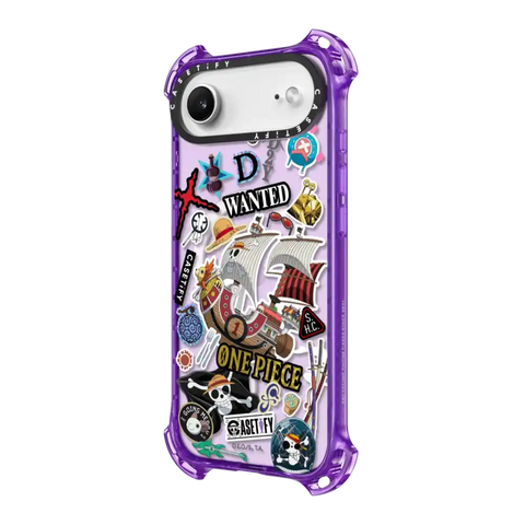 ONE PIECE 25th Straw Hat Crew Sticker Case