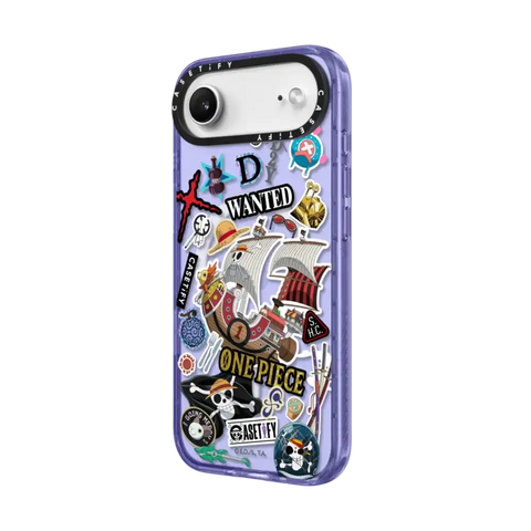 ONE PIECE 25th Straw Hat Crew Sticker Case