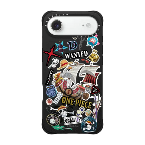 ONE PIECE 25th Straw Hat Crew Sticker Case