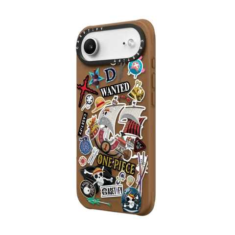 ONE PIECE 25th Straw Hat Crew Sticker Case