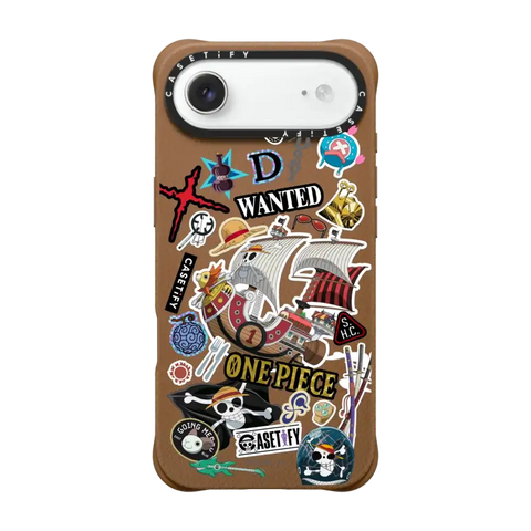 ONE PIECE 25th Straw Hat Crew Sticker Case