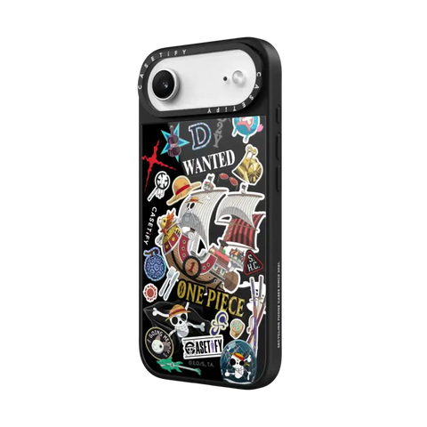 ONE PIECE 25th Straw Hat Crew Sticker Case