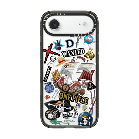 ONE PIECE 25th Straw Hat Crew Sticker Case
