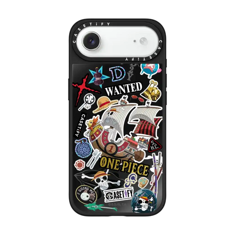 ONE PIECE 25th Straw Hat Crew Sticker Case