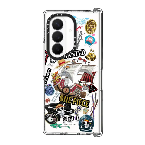 ONE PIECE 25th Straw Hat Crew Sticker Case