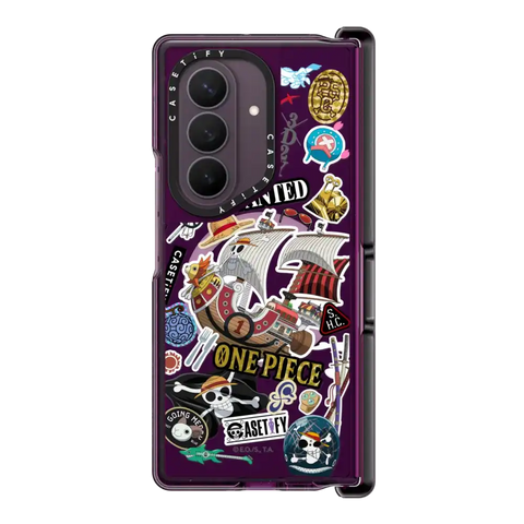 ONE PIECE 25th Straw Hat Crew Sticker Case