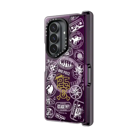 ONE PIECE 25th Chronicle Stamp Case (Matte Black)