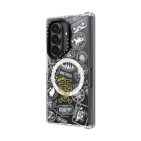 ONE PIECE 25th Chronicle Stamp Case (Matte Black)