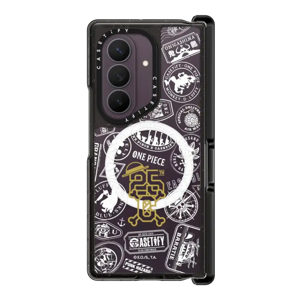 ONE PIECE 25th Chronicle Stamp Case (Matte Black)