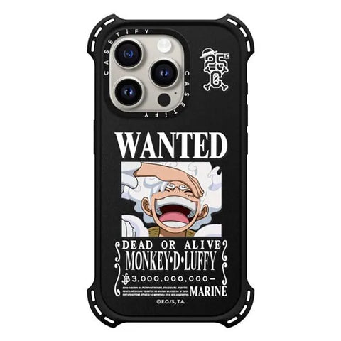 WANTED Luffy Case (Matte Black)