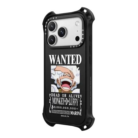 WANTED Luffy Case (Matte Black)