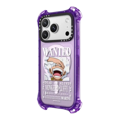 WANTED Luffy Case (Matte Black)