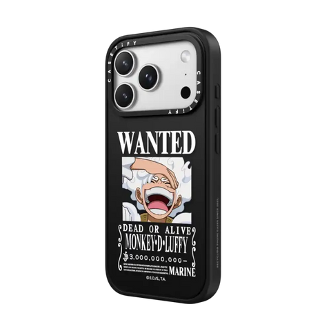 WANTED Luffy Case (Matte Black)