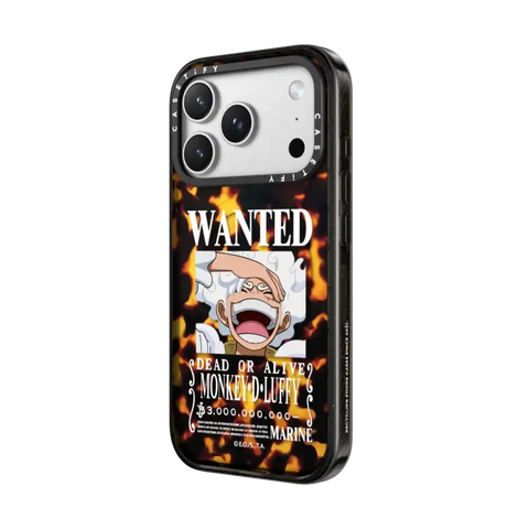 WANTED Luffy Case (Matte Black)