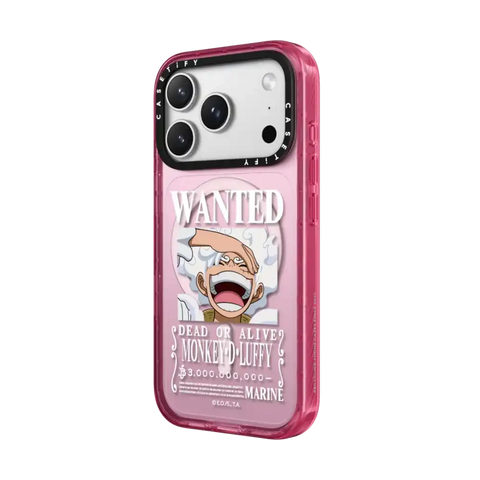 WANTED Luffy Case (Matte Black)