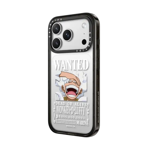 WANTED Luffy Case (Matte Black)
