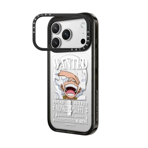 WANTED Luffy Case (Matte Black)