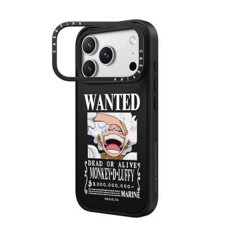 WANTED Luffy Case (Matte Black)