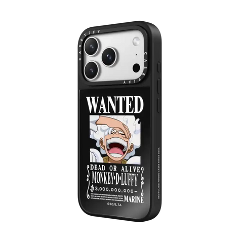 WANTED Luffy Case (Matte Black)