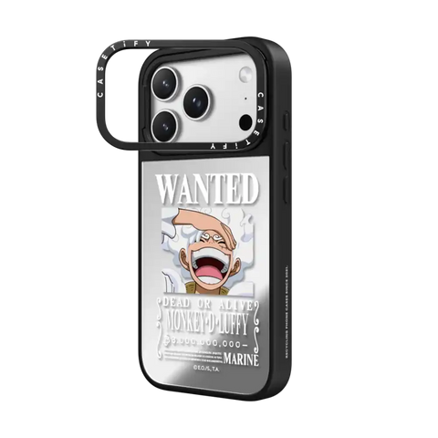 WANTED Luffy Case (Matte Black)