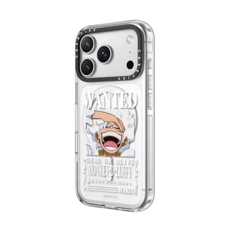 WANTED Luffy Case (Matte Black)