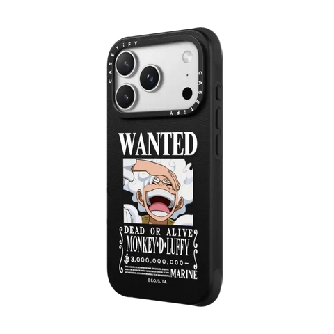 WANTED Luffy Case (Matte Black)