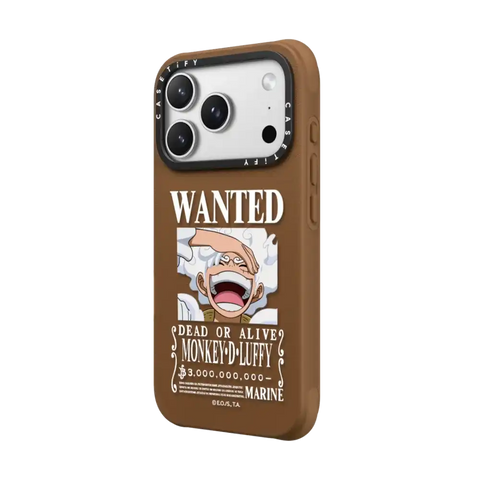 WANTED Luffy Case (Matte Black)
