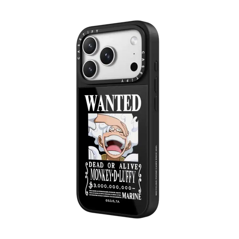 WANTED Luffy Case (Matte Black)