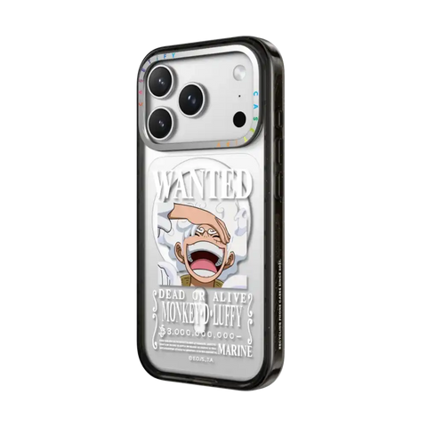 WANTED Luffy Case (Matte Black)