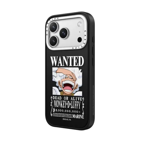 WANTED Luffy Case (Matte Black)