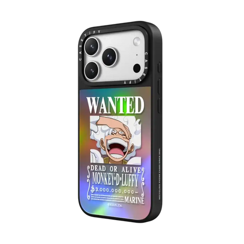 WANTED Luffy Case (Matte Black)
