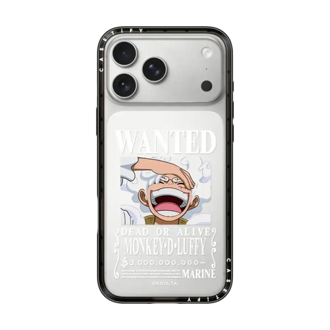 WANTED Luffy Case (Matte Black)