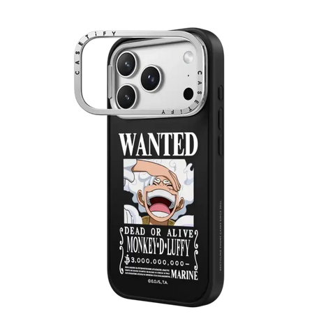 WANTED Luffy Case (Matte Black)