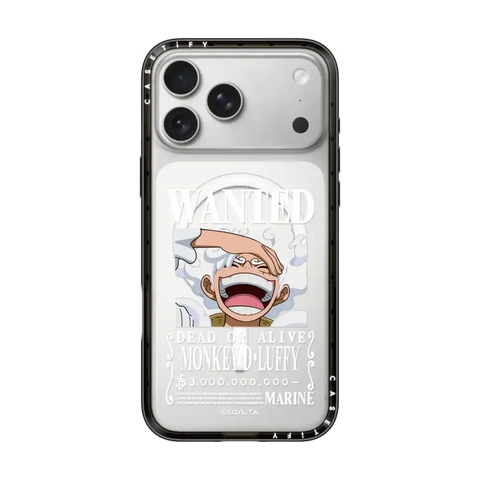 WANTED Luffy Case (Matte Black)