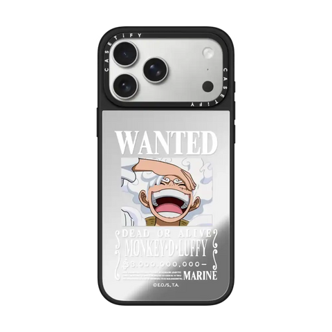 WANTED Luffy Case (Matte Black)