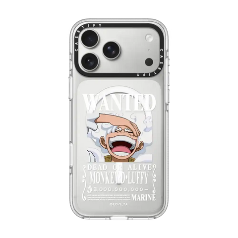 WANTED Luffy Case (Matte Black)