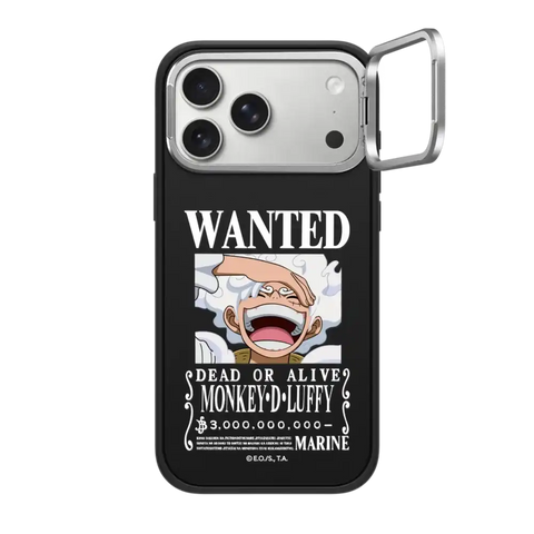 WANTED Luffy Case (Matte Black)