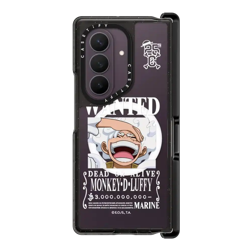WANTED Luffy Case (Matte Black)