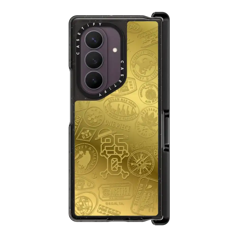 ONE PIECE 25th Chronicle Stamp Case (Gold)