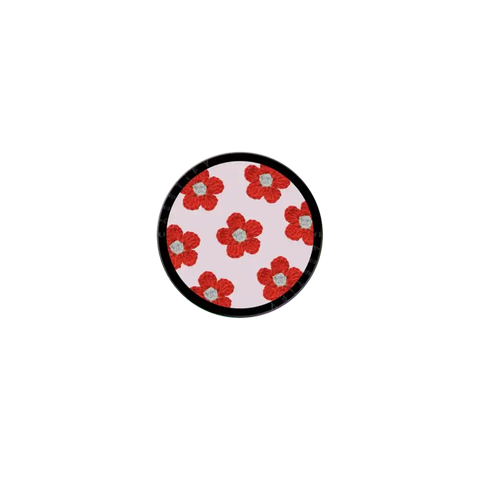 Crochet Flowers - Red
