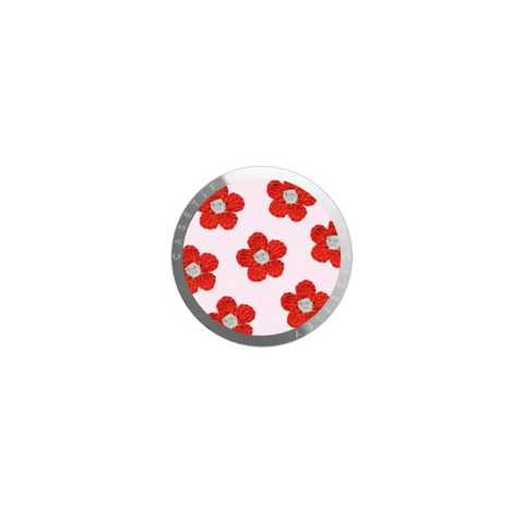 Crochet Flowers - Red