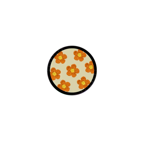Crochet Flowers - Orange