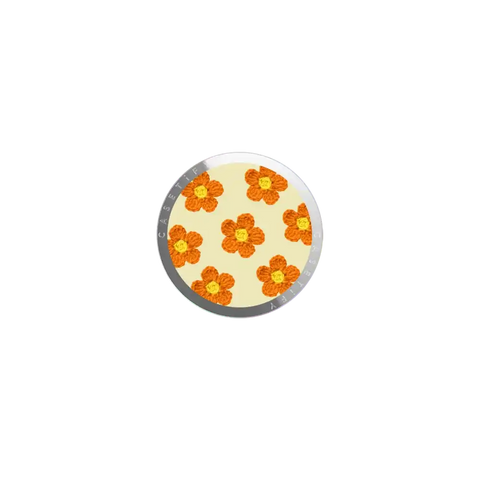 Crochet Flowers - Orange