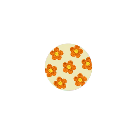 Crochet Flowers - Orange
