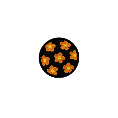 Crochet Flowers - Orange