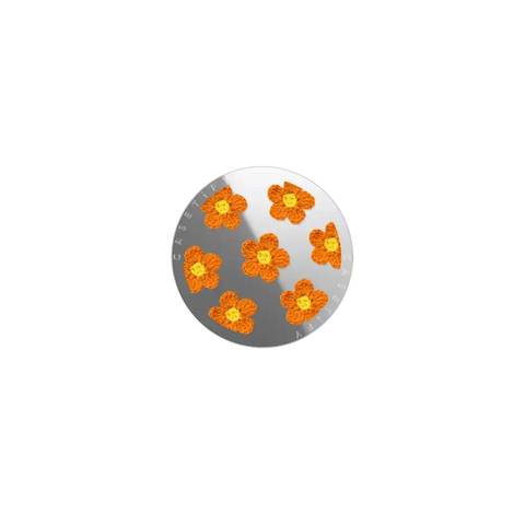 Crochet Flowers - Orange