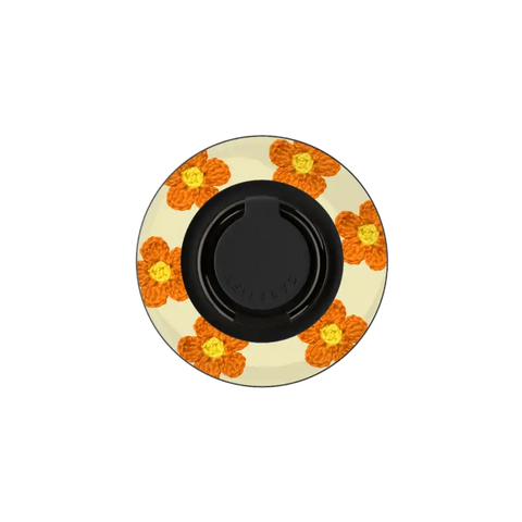 Crochet Flowers - Orange